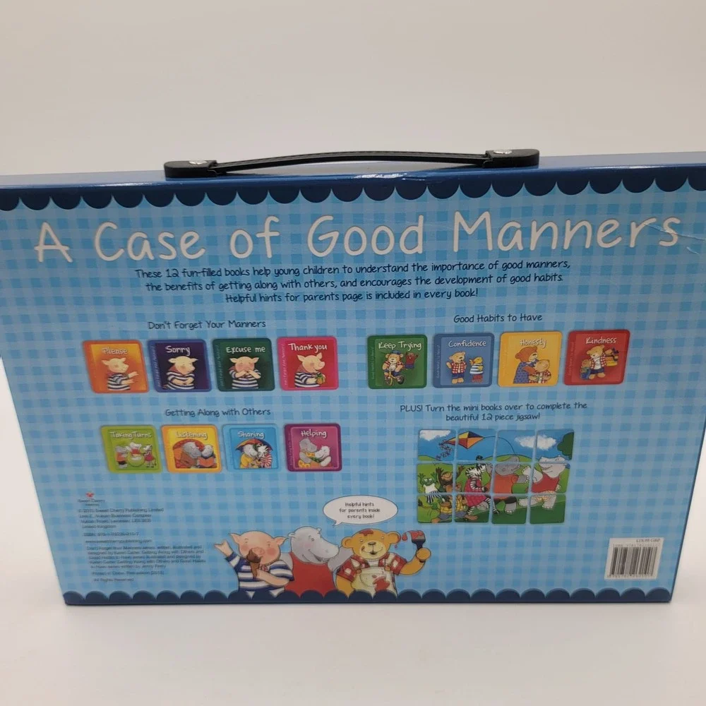 A Case of Good Manners 12 Board Book Set Sweet Cherry‎ Publishing Social Skills